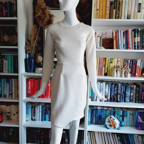 RACHEL Rachel Roy Long Sleeve Cut Out Back Sequined Dress P415 - Picture 2 of 12